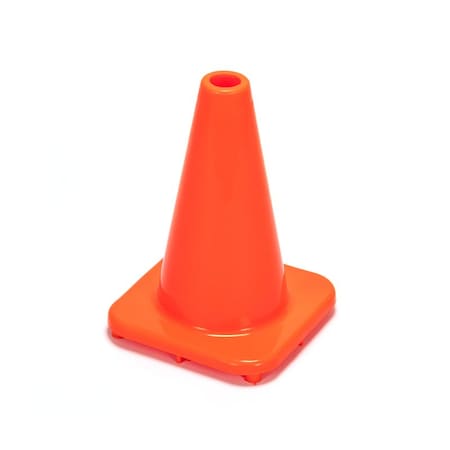 Home Plus Home Plus Orange Safety Cone 12 in. H X 8.3 in. W HD0200
